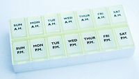 7 Day Am/pm Contour Pill Reminder - Size Medium (PACK 5)