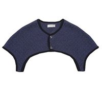 Prevent Arthritis Pain, Soothe Migraines, Shoulder Warmers(Thin), Navy