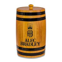 Alec Bradley Firkin Wooden Barrel Light 20 Cigar Humidor