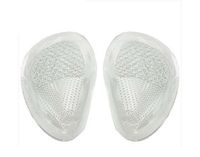 2 Pairs of Creative Pattern Transpa Non-Slip Gel Pad Half Points Forefoot Insole