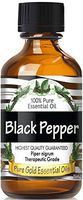 Pure Gold Black Pepper Essential Oil, 100% Natural & Undiluted, 60ml