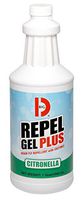 Big D 515 Repel Gel Plus, Digester Deodorant with Citronella, 1 Quart (Pack of 12)