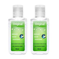 Becoler Store 2PC 50ML Travel Portable Mini Hand Sanitizer Gel Hand Soap Gel Instant Skin Cleansing Refreshing Hand Sanitizer Gel for Adults and Kids Gifts