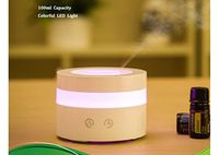 Actpe Portable Travel-Size USB 100ml Aroma Essential Oil Diffuser Ultrasonic Air Humidifier Ultrasonic Cool Mist for Car Bedroom Baby Kids Home Office Spa