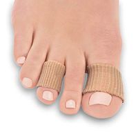 Gel Tubing Cushion for Toes and Fingers - Cut for Customized Fitting, Protection of Corns, Bunions, Calluses and Blisters