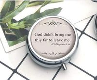 Bible Quote- Religious Jewelry The Pill Box