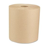 Boardwalk 16 Green Seal Recycled Paper Towel Roll, Hardwound, 8" Width x 800' Length, Natural (Pack of 6)