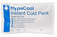 Pack of 12 HypaCool Instant Cold Ice Pack Single Use Injury Treatment Size 23cm x 14cm by SFA