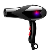 QAZWSXE Negative Ionic Hairdryer,Lightweight Hairdryer,Hair Dryer Non-Slip Handle Heat Balance Fast Heating Intelligent LED Temperature Sensor Light Noise Reduction Design