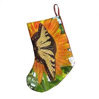 Christmas Decorations Stockings 18" Butterfly Flower Designer Big Xmas Socks for Home Decor