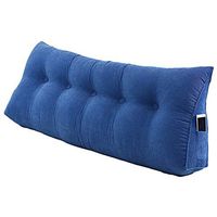 Qi Peng Mat Bedside Cushion - Mattress Triangle Backrest Removable Family Bedroom Multifunction Pillow Sofa Cushion (Color : A, Size : 150×23×50cm)