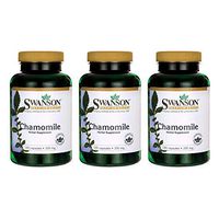 Swanson Chamomile 350 Milligrams 120 Capsules (3 Pack)