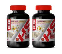 Hair Skin and Nails Supplements for Women - Collagen 3000MG HYDROLYZED PEPTIDES - Type I & III (Bovine) - Collagen peptides Capsules for Men - 2 Bottles 240 Capsules