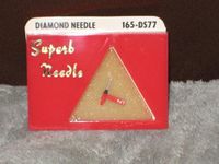 Pfanstiehl 165-DS77 Diamond Phonograph Record Player Needle W-193DTD, 788DS, 2124DS, AC351, A106XSD, 617SD, Astatic N64SD Fits Astatic 167, 169, 181, 187, 281, 359, 393, 399