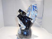 Mylar Sheets in Various Colors Size 18" X 30" 50 Sheets Per Pack (Black/Silver)