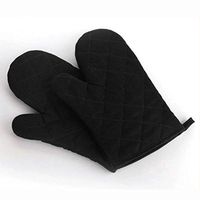 Microwave Oven Gloves,Putars Portable 2Pcs Cotton Oven Gloves Heat Resistant Microwave Oven Kitchen Gloves