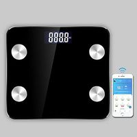 Body Fat Smart Scale Digital Scale LED Display Smart Body Fat Scale,Black