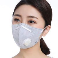 Breathing valve disposable dust-proof breathable cleaned easily breathable industrial dust haze nose personal protective equipment, paper towels, wet paper towels 4pcs