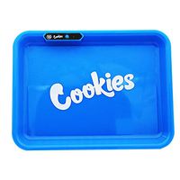 Glow Tray x Cookies(Blue) LED Light Up Rechargeable Manual Glow Tray GlowTray Cookies Cigarett Tray Alien Labs Alienalabs Runtz(Blue)