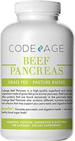Codeage Beef Pancreas Supplements, Grass Fed, Glandular Pancreas with Digestive and Proteolytic Enzymes, Including Trypsin and Pancreatic Support, 180 Capsules