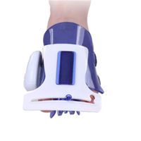 Harmonic Resonance Hallolat Corrector, Toe Separators, Toe Straightener Toe Stretchers Used for Women and Men, Hallux Valgus Corrector,Blue,Left