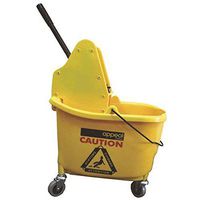 Appeal APP15501 Combo Down Press Mop Bucket, 35 Quart, Yellow