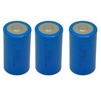 3 Pack D Cell 3.6V 19000mAh Lithium Battery ER34615 D Battery