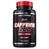 Nutrex Research Caffeine Pills 200 mg | Smooth Energy & Focus - Focused Energy for Your Mind & Body - No Crash - No Jitters | Liquid Capsules, 60Count