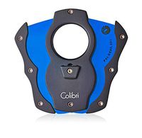 Colibri CUT Guillotine-Style Cigar Cutter - Black/Blue