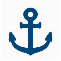 Towel – Navy Blue – Anchor Blue – 20 Sheets Per Pack, 33x33 cm