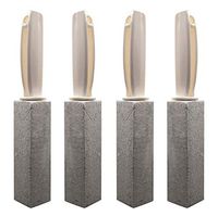 KAWABOSS Pumice Cleaning Stone with Handle Toilet Bowl Ring Remover Hard Water Four Piece