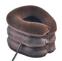 SJ_0515 MASSAGE Air Cervical Neck Traction Soft Brace Device Unit for Headache Head Back Shoulder Neck Pain Health Care