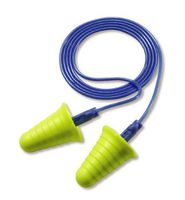 E-A-R Push-Ins w/Grip Ring Foam Earplugs - push-ins w/grip ringscorded