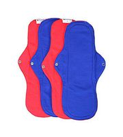 SochPad Quick Dry Reusable Cloth Pad - Postpartum/Heavy Bleeding/Post Delivery Bleeding (Large) (Set of 4)