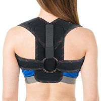 ORTONYX Clavicle Support Posture Corrector Brace - S-M Black