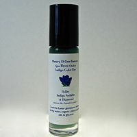 Mastery 33 'Ajna • Brow Chakra' Indigo Color Ray Gemessence™ with Moroccan Blue Chamomile Essential Oil