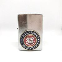 US Coast Guard Thunderbird Vector Pocket Lighter Stainless Steel Single Torch Cigar Lighter – Cigar Cutters by Jim