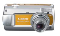 Canon PowerShot A470 7.1 MP Digital Camera with 3.4x Optical Zoom (Orange)