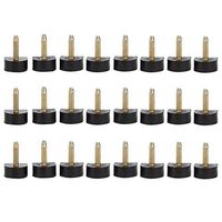 Heel Tip, High Heel Tip Non-Slip 24Pcs Heel Dowels Protector For Races, Weddings, Formal Occasions (12X12mm)