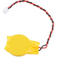 CR2032 Battery with Wire Leads (CMOS) and JST SHR-02V-S-B 1mm Pitch Connector