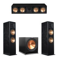 Klipsch 3.1 Black Ash System with 2 RF-7 III Floorstanding Speakers, 1 RC-64 III Center Speaker, 1 Klipsch R-115SW Subwoofer