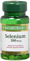 Nature's Bounty Selenium 200 mcg Tablets 100 ea