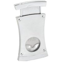 Colibri Point Satin Polish and Stainless Steel Cigar Cutter