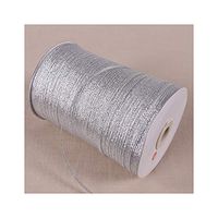 3mm Ribbon Glitter Christmas Wedding Decor Cake Candy Box Packaging Wrap Onion Fabric Ribbons DIY Accessories,Silver,3mm Onion 10Meters