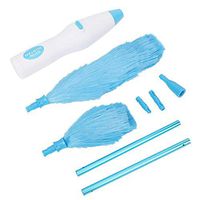 Handheld Electric Duster Brush Cleaning Tool, 180° Bendable Electric Feather Duster Window Blinds Furniture Cleaning Tool