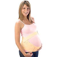 The"Original" Maternity Support Belt - by Loving Comfort - Provides Comfort and Relief Throughout Pregnancy - Beige - Small