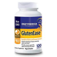 Enzymedica, GlutenEase, Digestive Aid for Gluten and Casein Digestion, Vegan, Non-GMO, 120 Capsules (120 Servings) (FFP)