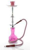 Best 1 hose 20" Pink Hookah shisha nargila bar narguile nargile vase smoking