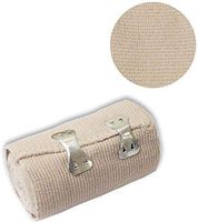 First Aid Tension Bandage, 3 Inch | 2 Metal Hooks (Pack of 4)