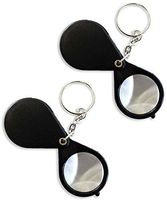 HAWK 5x Pocket Magnifier with Key Ring : (Pack of 2 Pcs.) - MG700